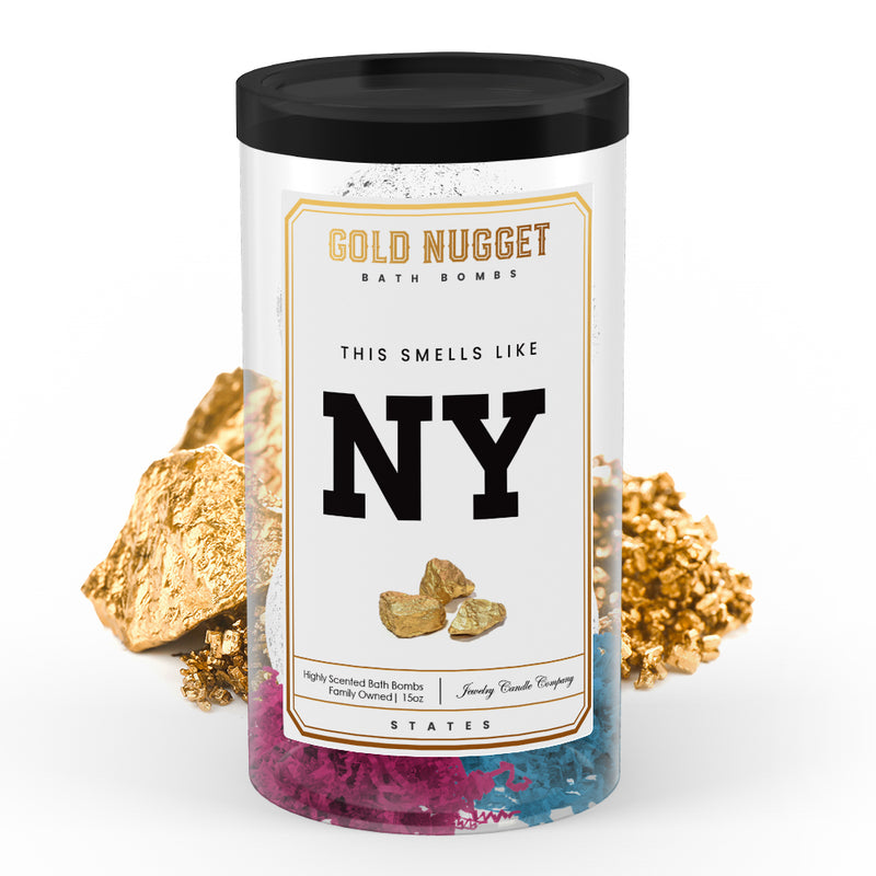 This Smells Like NY State Gold Nugget Bath Bombs