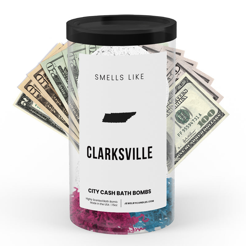 Smells Like Clarksville City Cash Bath Bombs