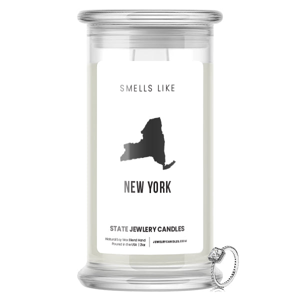 Smells Like New York State Jewelry Candles