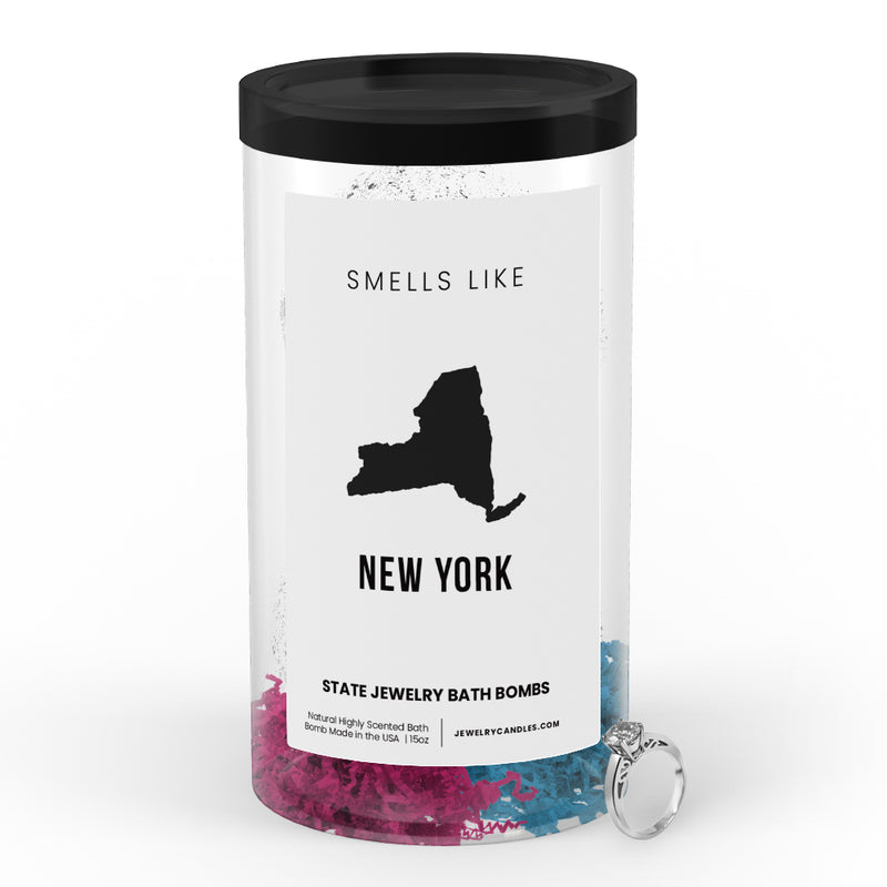 Smells Like New York State Jewelry Bath Bombs
