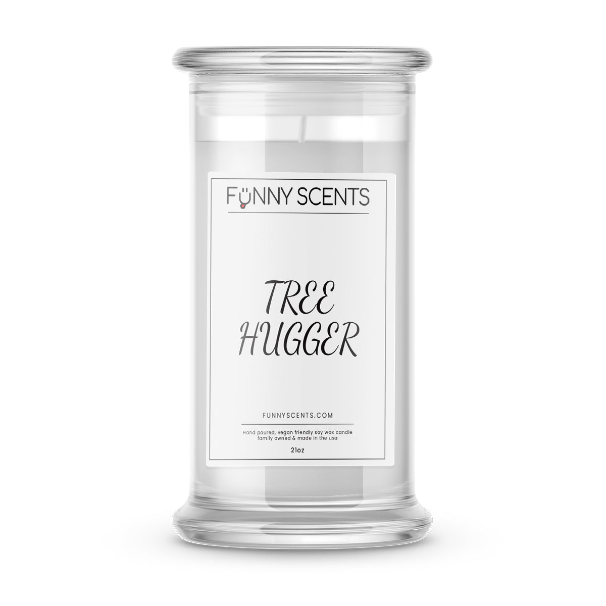 Tree Hugger Funny Candles