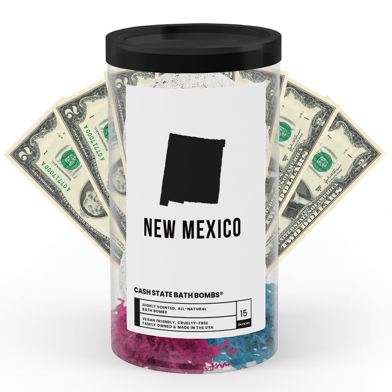 New Mexico Cash State Bath Bombs