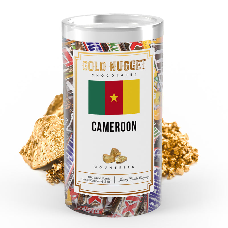 Cameroon Countries Gold Nugget Chocolates