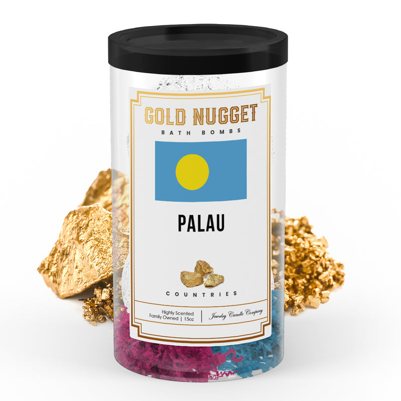 Palau Countries Gold Nugget Bath Bombs