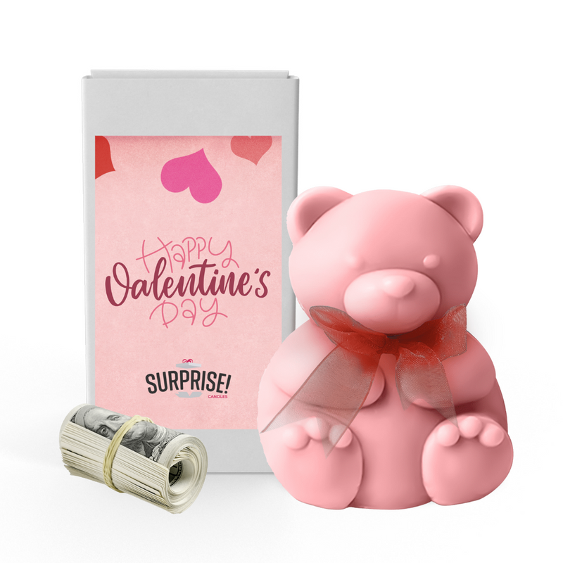 Happy Valentine's day 10 | Valentines Day Surprise Cash Money Bear Wax Melts