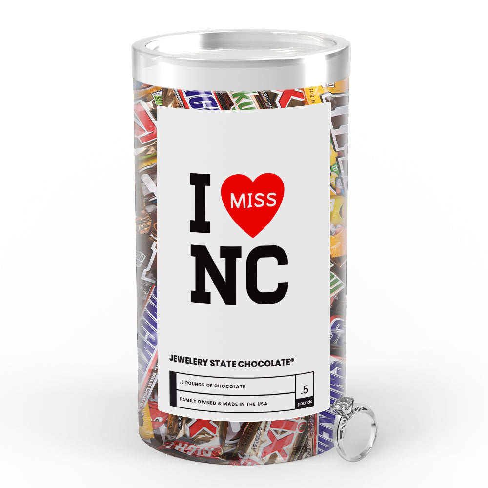 I miss NC Jewelry State Chocolate