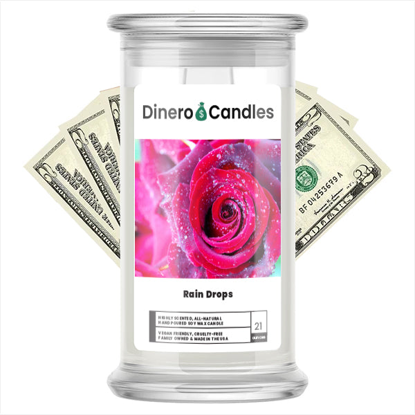 Rain Drops - Dinero Candles