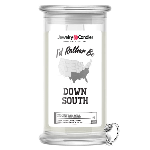 I'd rather be Down South Jewelry Candles