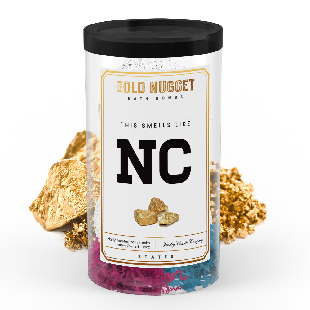 This Smells Like NC State Gold Nugget Bath Bombs