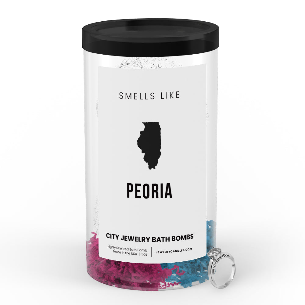 Smells Like Peoria City Jewelry Bath Bombs