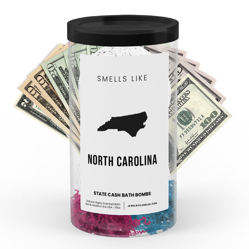 Smells Like North Carolina State Cash Bath Bombs