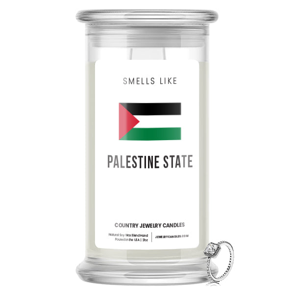 Smells Like Palestine State Country Jewelry Candles