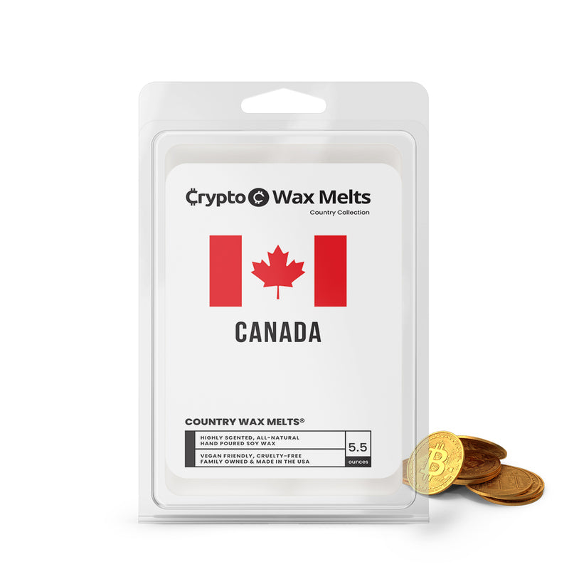 Canada Country Crypto Wax Melts