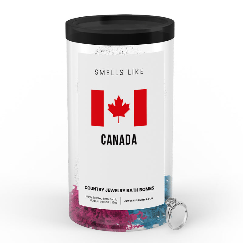 Smells Like Canada Country Jewelry Bath Bombs