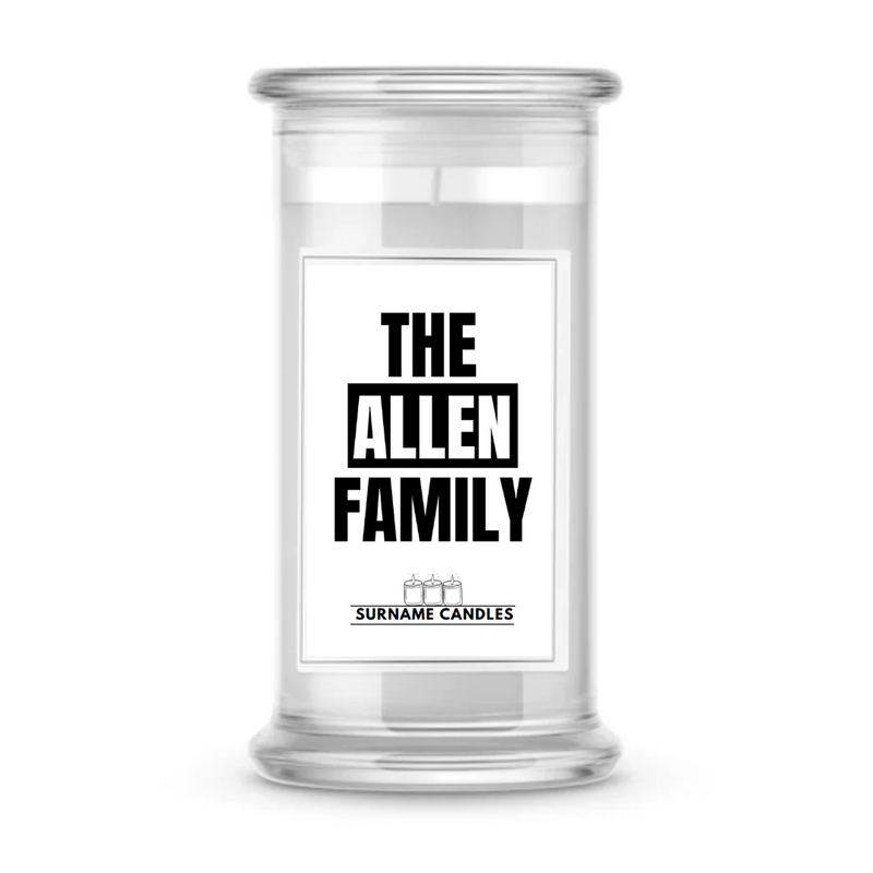 The Allen Family | Surname Candles