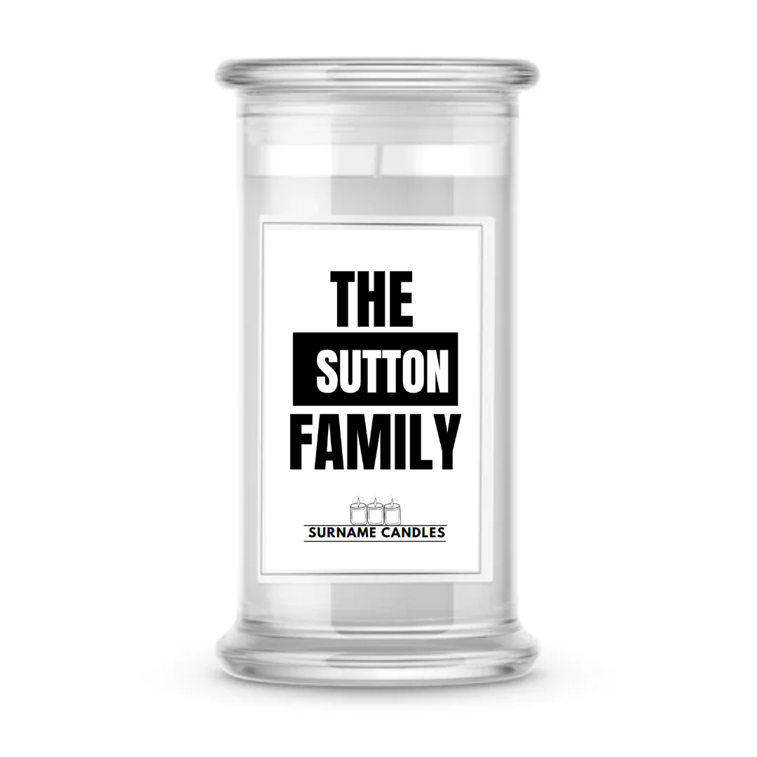 The Sutton Family | Surname Candles