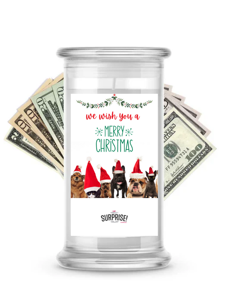 We Wish You a Merry Christmas 4 | Christmas Surprise Cash Candles