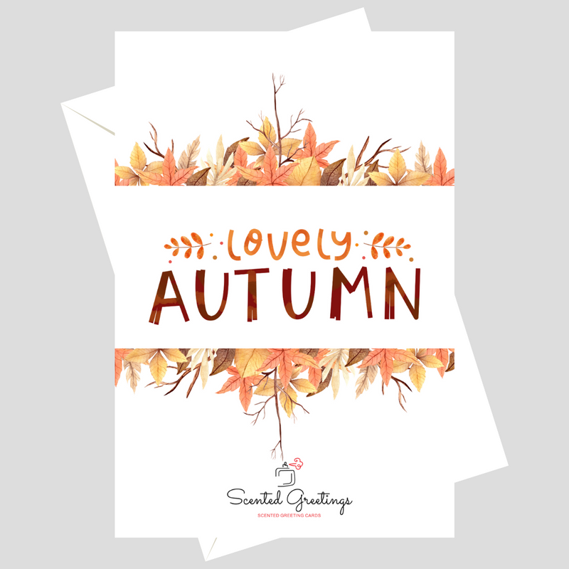 Lovely Autumn Spring | Scented Greeting Cards