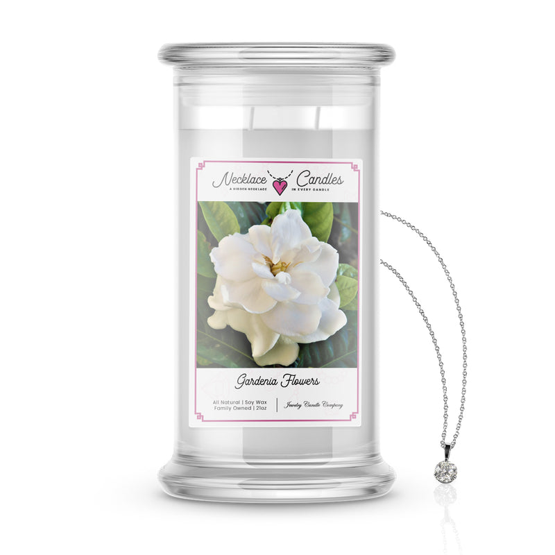 Gardenia Flowers | Necklace Candles