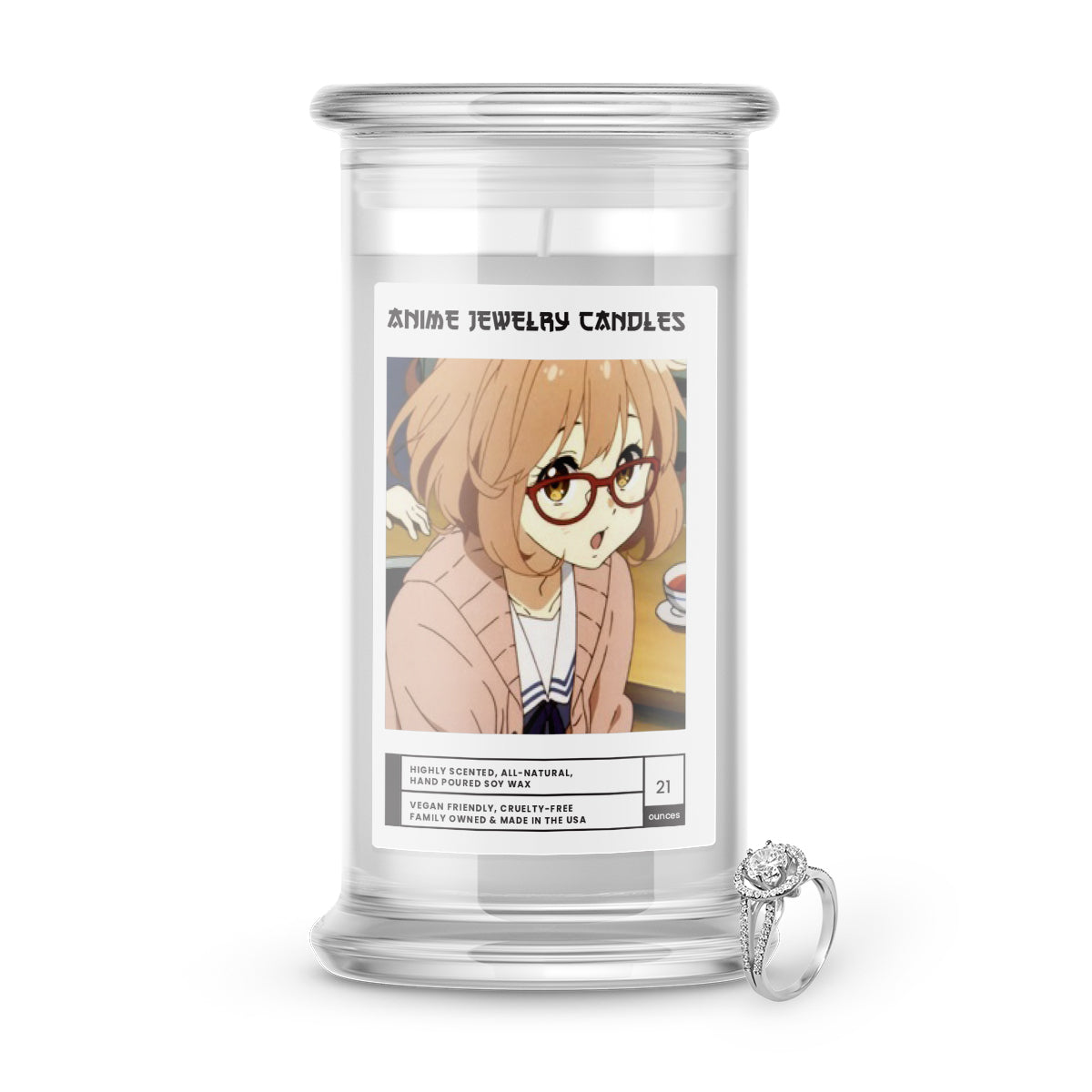Kuriyama, Mirai | Anime Jewelry Candles