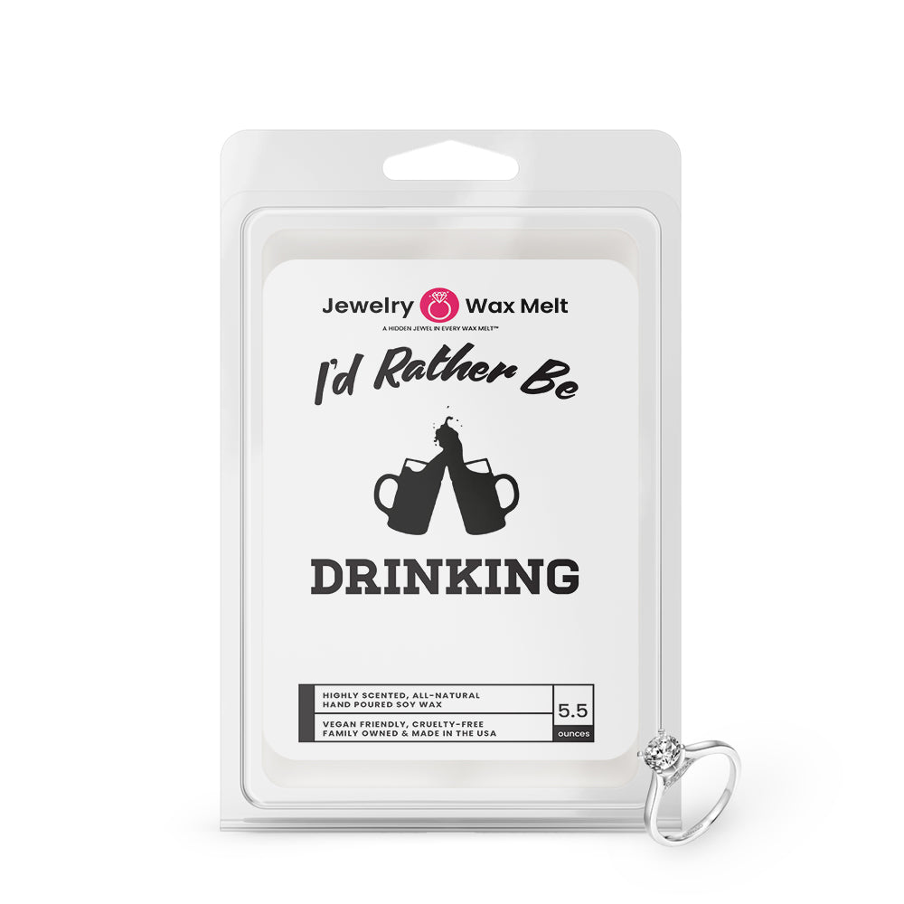 I'd rather be Drinking Jewelry Wax Melts