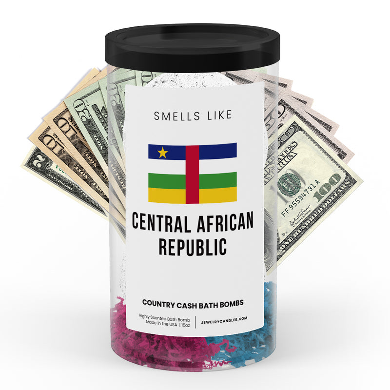 Smells Like Central African Republic Country Cash Bath Bombs