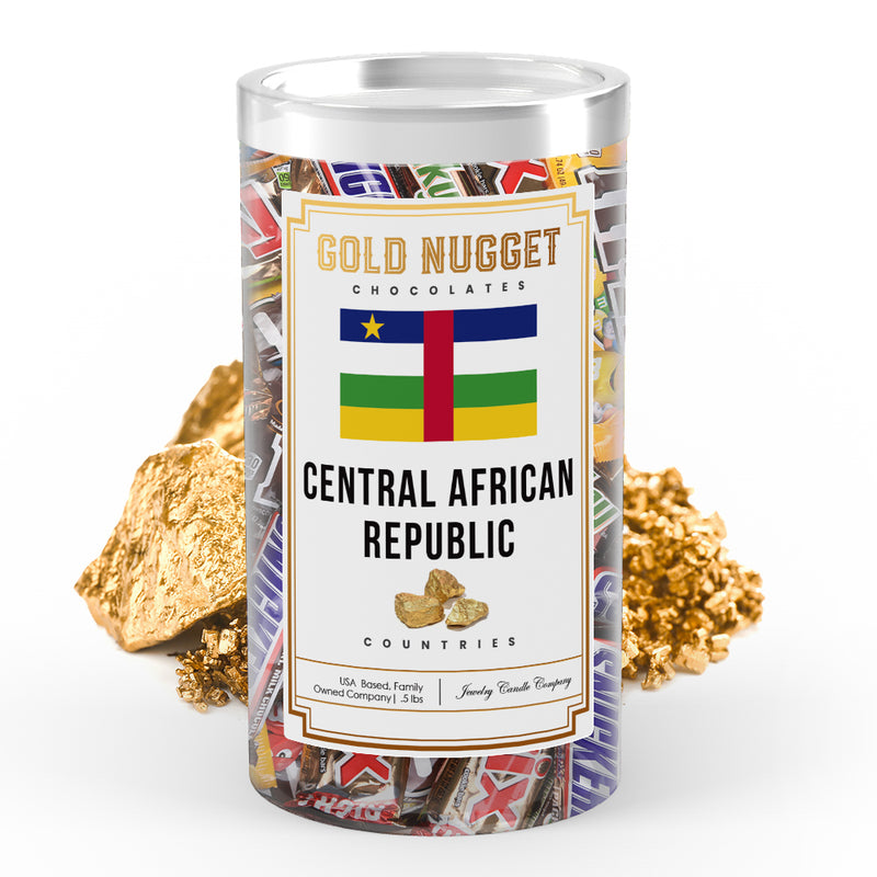 Central African Republic Countries Gold Nugget Chocolates