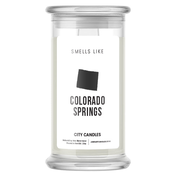 Smells Like Colorado Springs City Candles