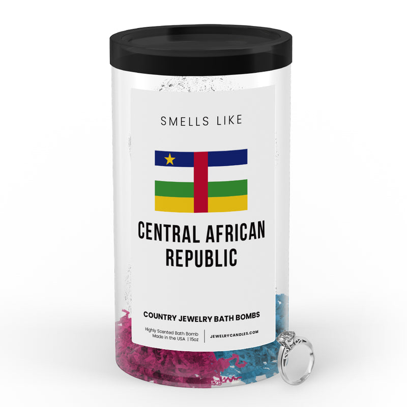Smells Like Central African Republic Country Jewelry Bath Bombs
