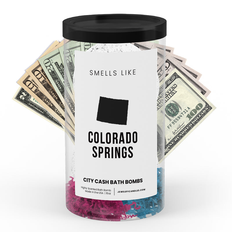 Smells Like Colorado Springs City Cash Bath Bombs