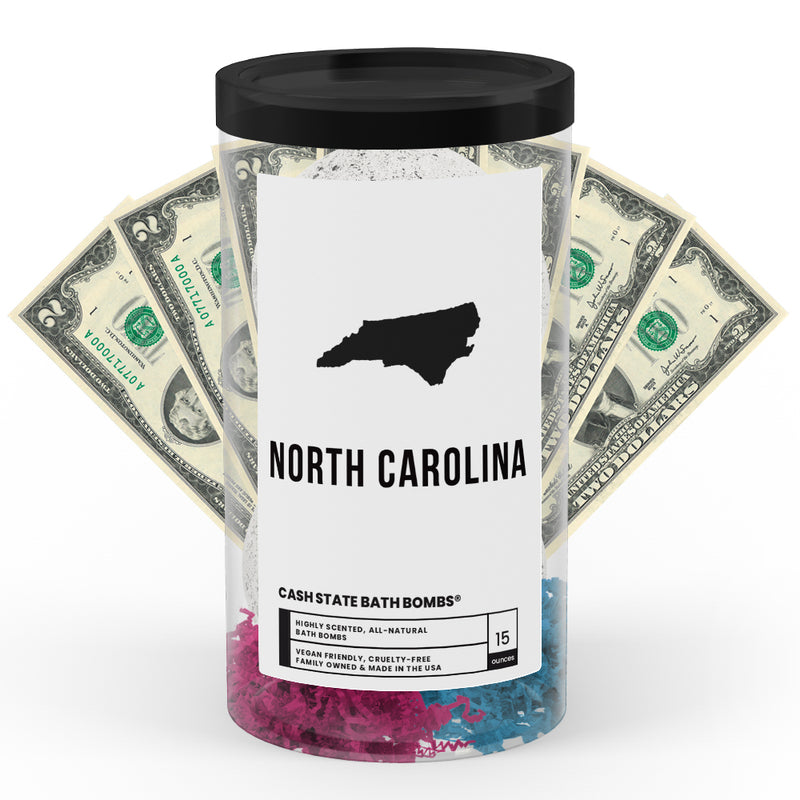 North Carolina Cash State Bath Bombs