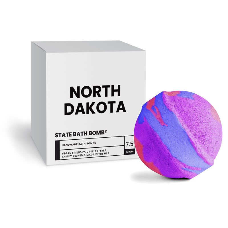 North Dakota State Bath Bomb