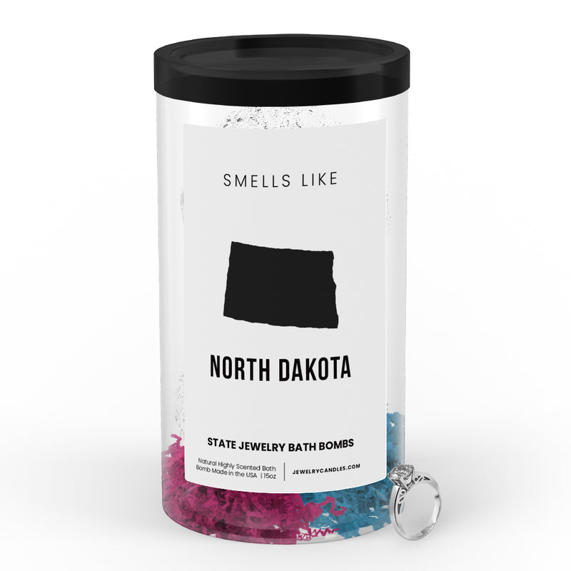 Smells Like North Dakota State Jewelry Bath Bombs