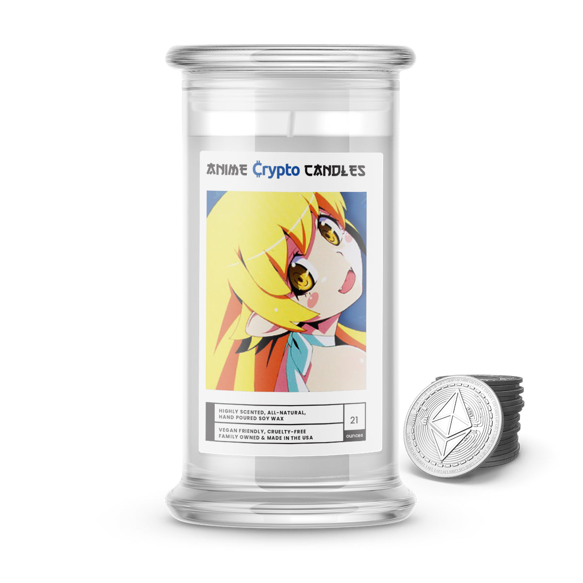 Oshino, Shinobu (忍野 忍) - Crypto Anime Candles