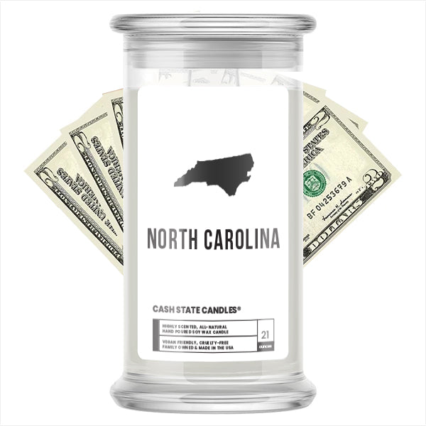 North Carolina Cash State Candles