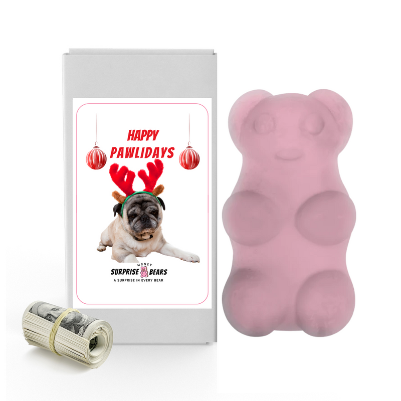 Happy Pawlidays | Christmas Surprise Cash Bears
