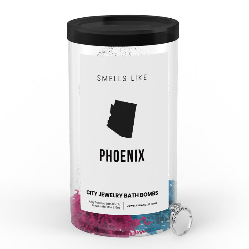 Smells Like Phoenix City Jewelry Bath Bombs