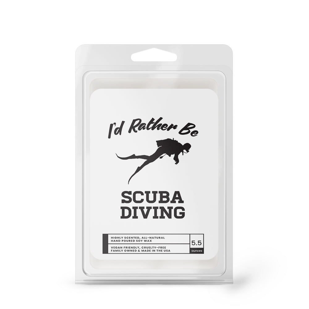 I'd rather be Scuba Diving Wax Melts