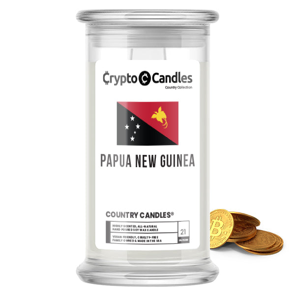 Papua New Guinea Country Crypto Candles