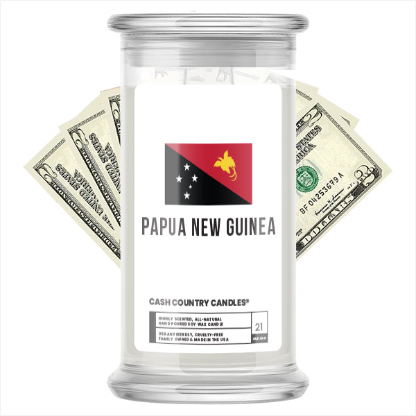 papau new guinea cash candle
