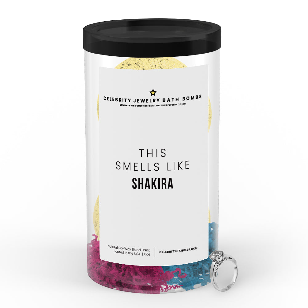 This Smells Like Shakira Celebrity Jewelry Bath Bombs