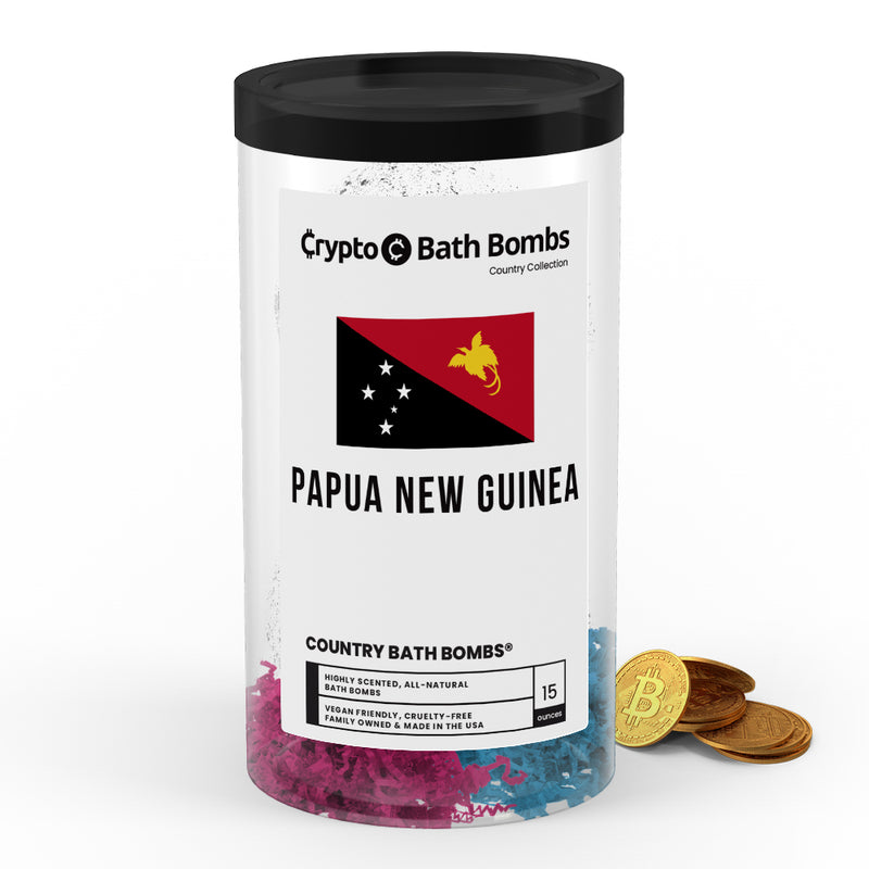 Papua New Guinea Country Crypto Bath Bombs