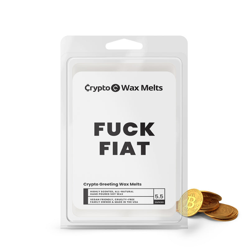 Fuck Fiat Crypto Greeting Wax Melts