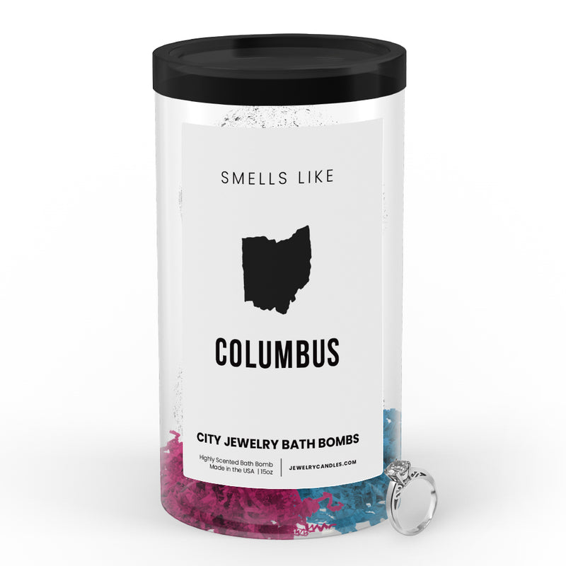 Smells Like Columbus City Jewelry Bath Bombs