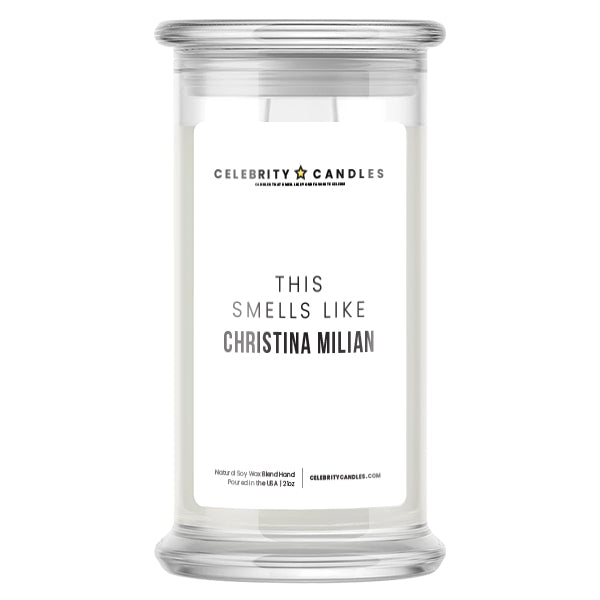 Smells Like Christina Milian Candle | Celebrity Candles | Celebrity Gifts