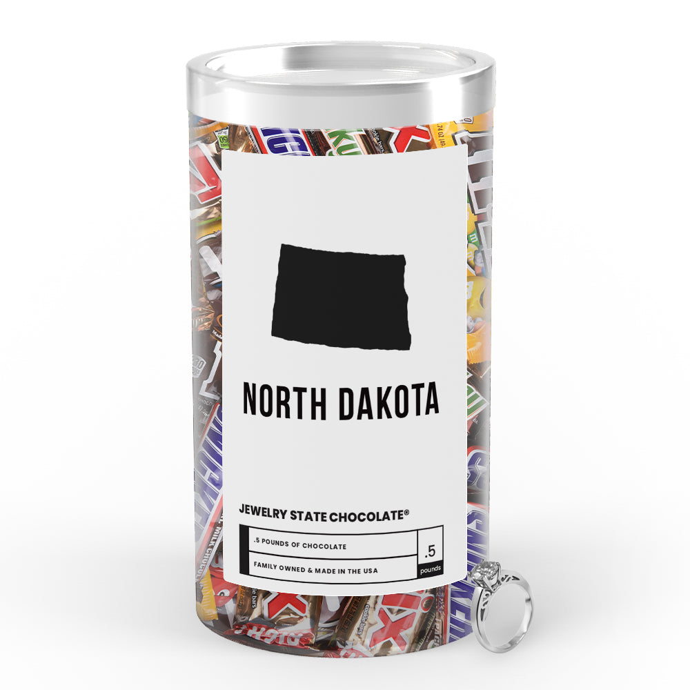 North Dakota Jewelry State Chocolate