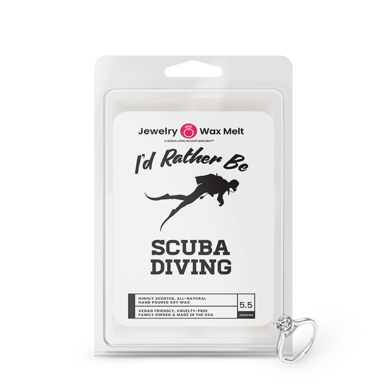 I'd rather be Scuba Diving Jewelry Wax Melts