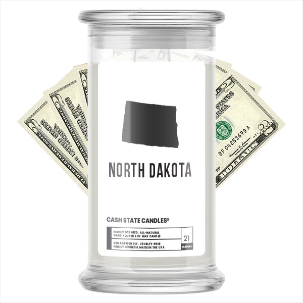 North Dakota Cash State Candles