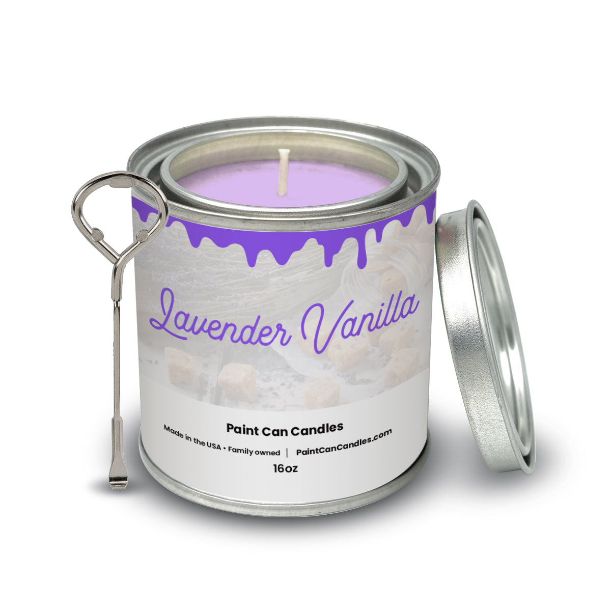 Lavender Vanilla - Paint Can Candles