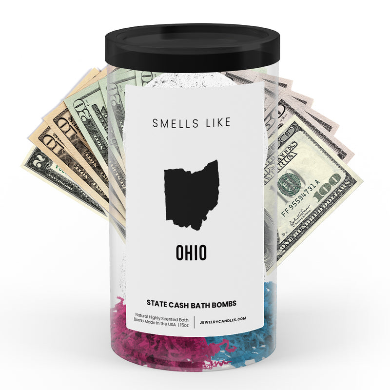 Smells Like Ohio State Cash Bath Bombs